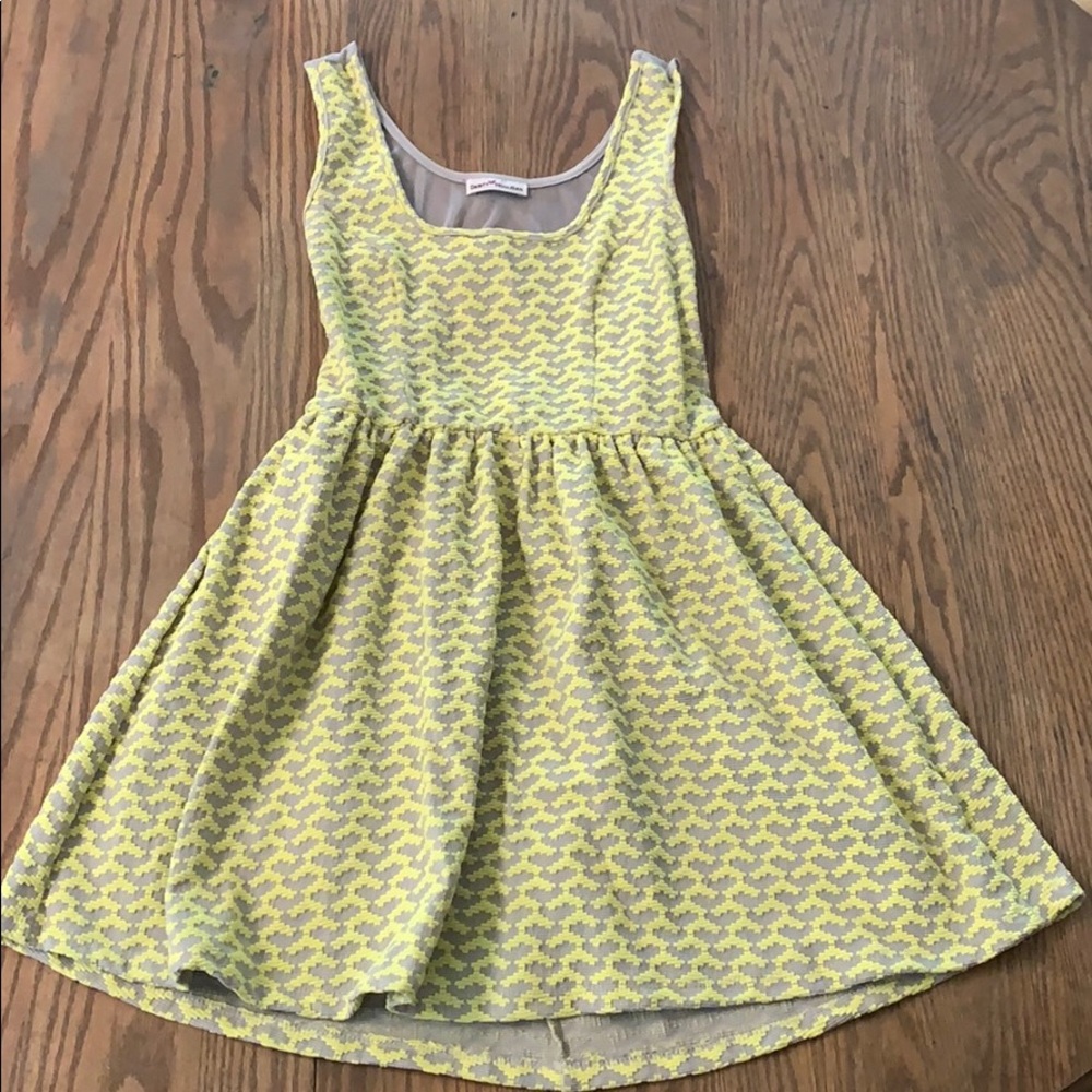 Summer tank sleeve dress